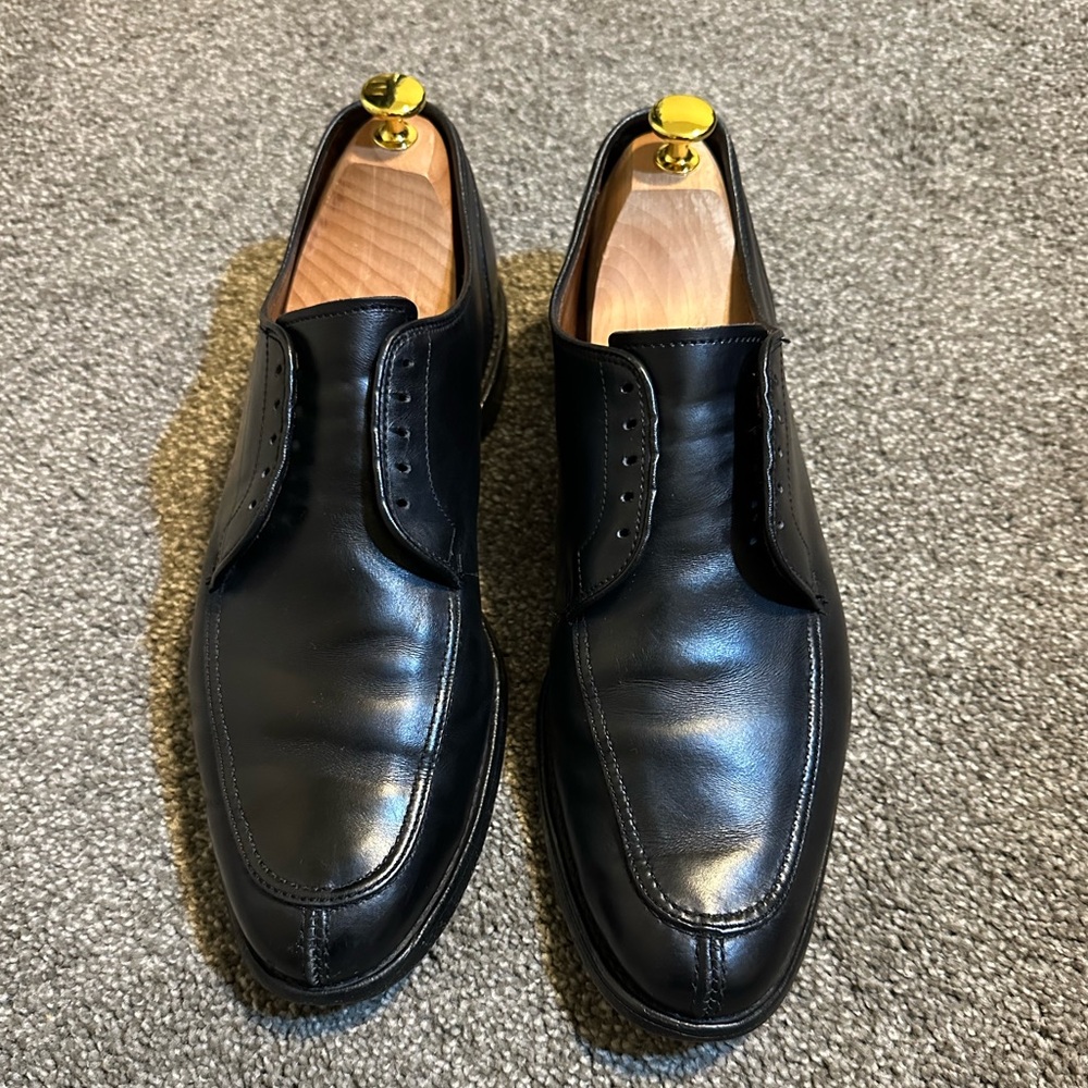 Allen Edmonds / Black Leather Oxfords / US 10.5D /Made in USA / Last 4308